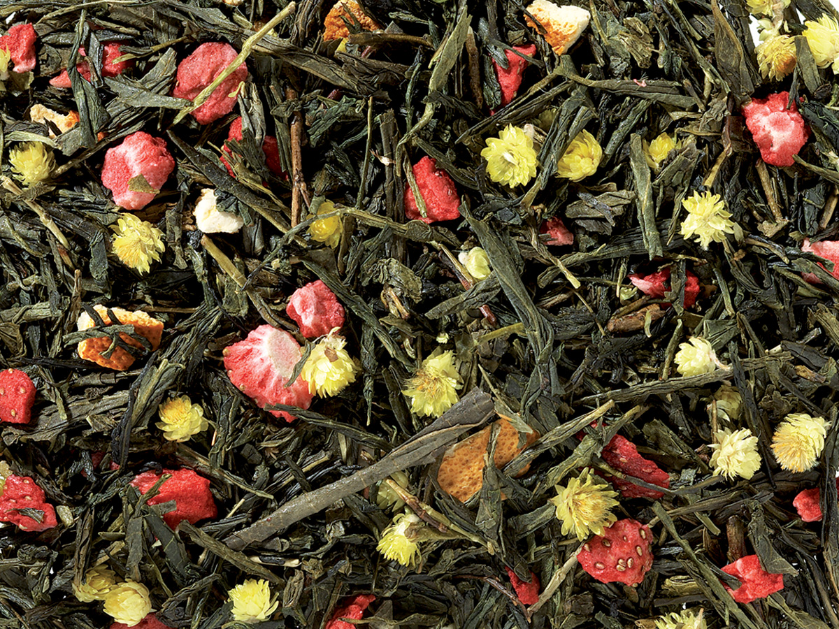 Sencha Spring Melody - okus Jagoda/Naranča 1 Sencha Spring Melody - okus Jagoda/Naranča